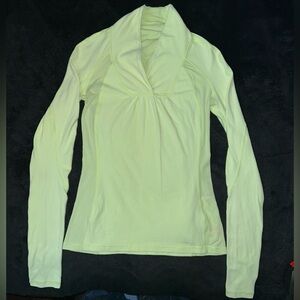 -Lululemon Neon Sweater Size 4